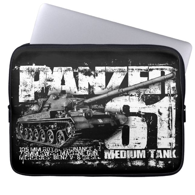 Sleeve för Panzer 61-dator (Framsidan)