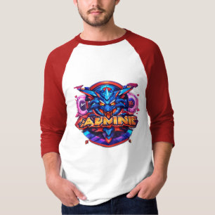 Sleeve T-Shirt för Anime Gaming Logotyp - Snyggt G