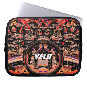 Sleeven abstrakt Bikes Laptop Fodral