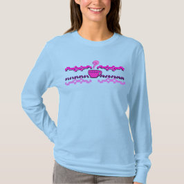 Sleeven Coffee Fair Isle Dolman T Shirt