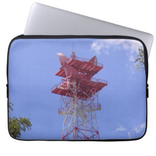 Sleeven Microwave Relay Radio Telecom Torn Laptop Sleeve