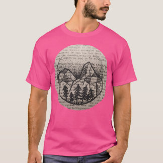 Sleeven Mountains Baseball T Shirt