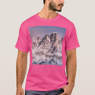 Sleeven Mountains Baseball T Shirt