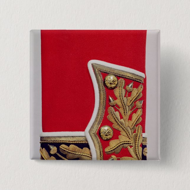 Sleeven specificerar av en enhetlig brittisk armé knapp (Framsida)