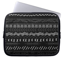 SLEEVEN TRIBAL LINJER(B&W) LAPTOP FODRAL