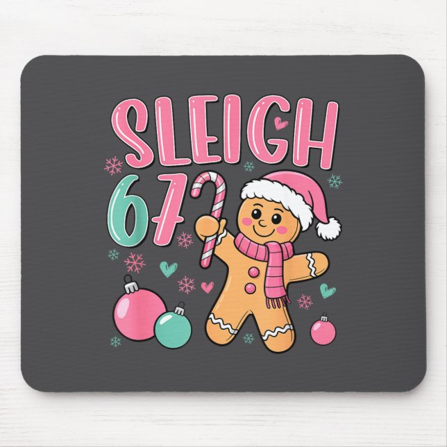 Sleigh 67 Gingerbread Christmas Six Seven Meme Vir Musmatta (Framsidan)
