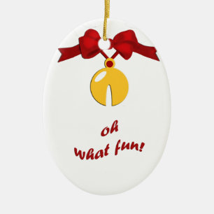 Sleigh Bell Roligt jul Ornament