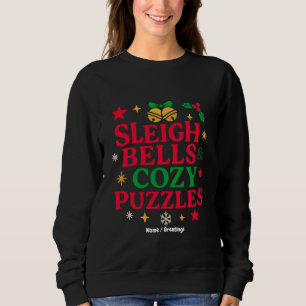 Sleigh Bells & mysiga pussel Festiv Present till H T Shirt