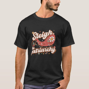 Sleigh, den feministiska feminismen Memro Retro T Shirt
