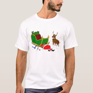 sleigh för H Santas T-shirt