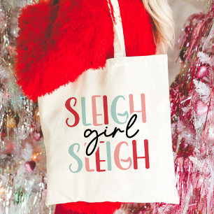 Sleigh Girl Sleigh Festive-jul Tygkasse
