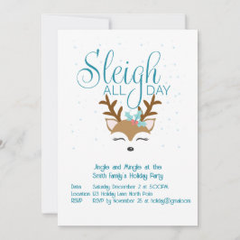 Sleigh hela Julfesten Inbjudan