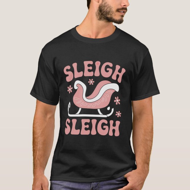 Sleigh-jul T Shirt (Framsida)