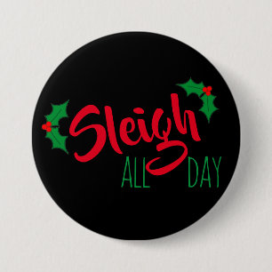"Sleigh" julklapp hela dagen Knapp
