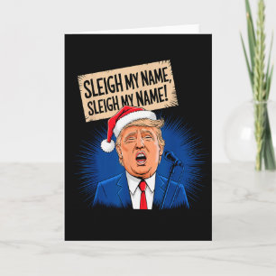 Sleigh My Name Sleigh My Name Roligt Trump Sjunger Kort