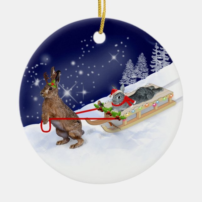 Sleigh Ride Ornament (Framsidan)