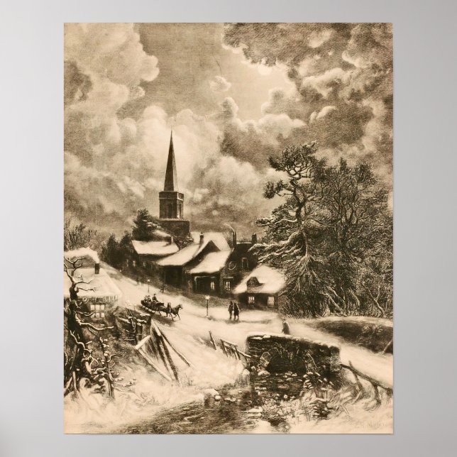 Sleigh Ride Poster (Framsidan)