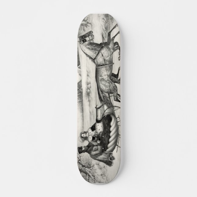 Sleigh Ride-skateboard Mini Skateboard Bräda 18,5 Cm (Framsida)