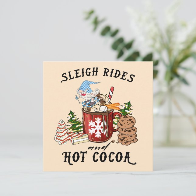 Sleigh Rides och Hett Cocoa (Stående Fram)