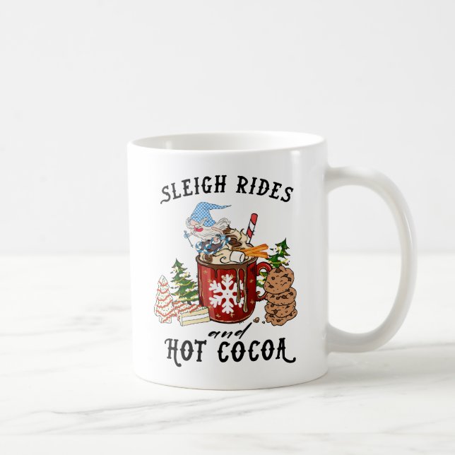 Sleigh Rides och Hett Cocoa Kaffemugg (Höger)