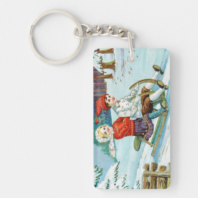 Sleigh riding at Christmas time (Framsidan)