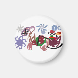 Sleigh winter Magnet