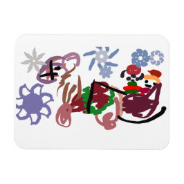 Sleigh winter Magnet