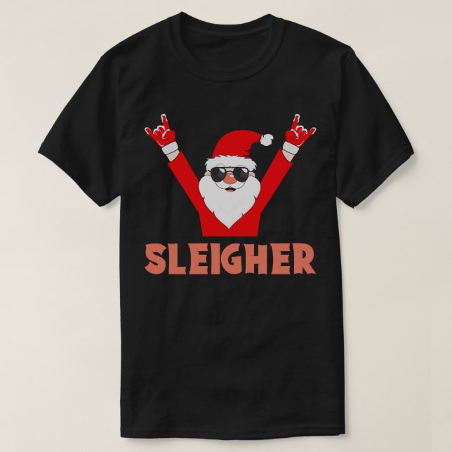 SLEIGHER Santa T Shirt (Design framsida)