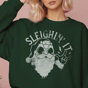 Sleighin Det är roligt jultomten. T Shirt