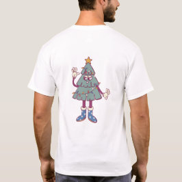 Sleighin'it Helgdag Träd Character T Shirt
