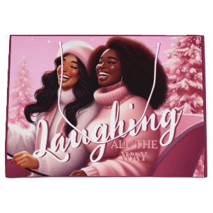 Sleighins festiv Skratt Pastels Rosa