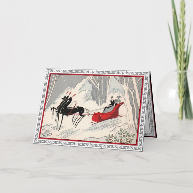 SleighrittSophisticates Helgkort (Framsida)