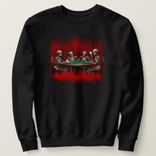 Sleletons Poker Sweatshirt
