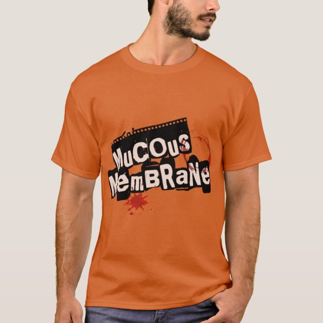 SlemhinnaVIT pojke flicka T Shirt (Framsida)