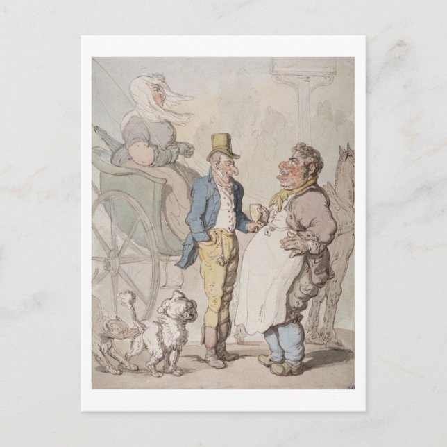 Slender Billy, Resenärer som tar upp frigörandet ( Vykort (Framsida)