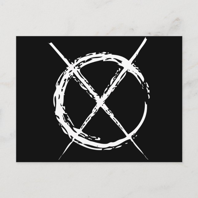 Slender Man Vykort (Framsida)