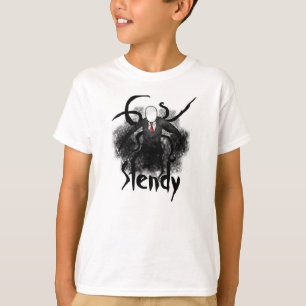 Slenderman lurar T-tröja T Shirt