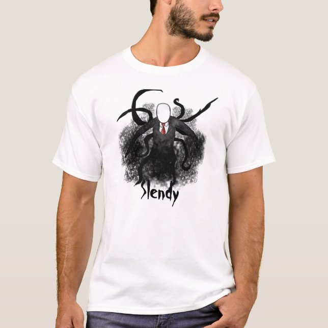 Slenderman T-tröja Tröja (Framsida)