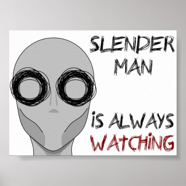 Slenderman- Watching Poster (Framsidan)