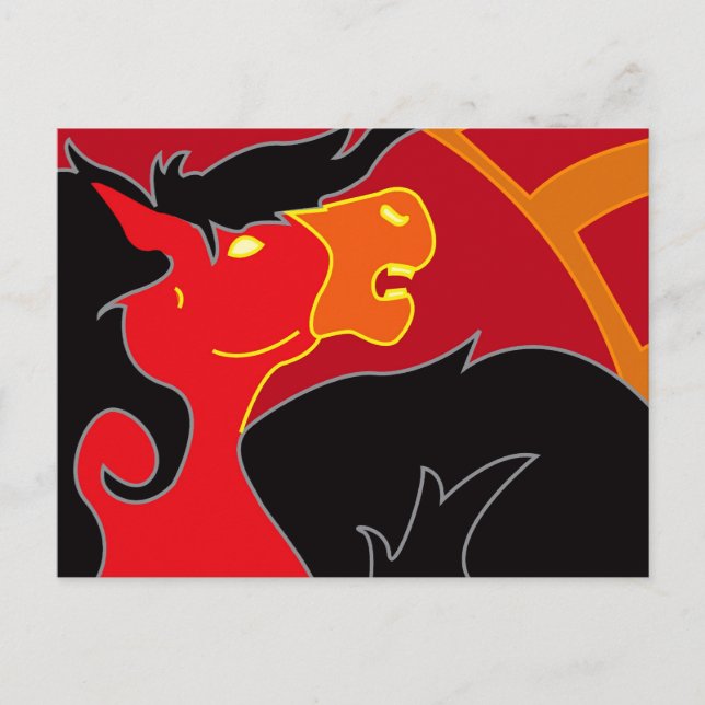 Slepinir-vykort Vykort (Framsida)