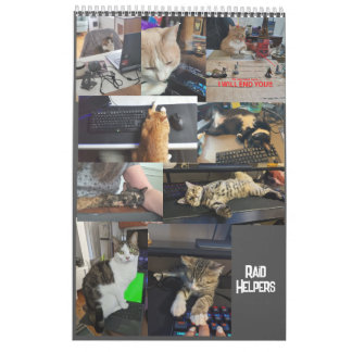 Sleuth o'Floofs Calendar 18 månaders Kalender