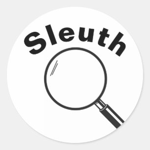 Sleuth Runt Klistermärke