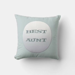Slever/Blue Best Moster Cushion Kudde