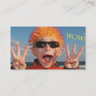 SLG "WOW!", Visitkort