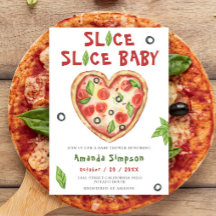 Slice, Slice Baby - Akvarell baby shower