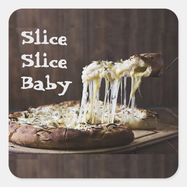 Slice Slice Baby Klistermärke (Framsida)