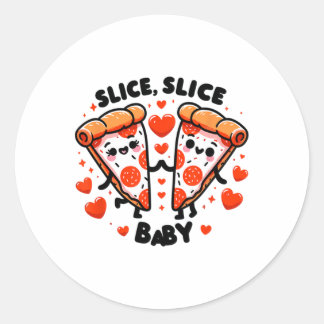 Slice Slice By Valentine  Runt Klistermärke