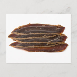 Sliced Pastirma Vykort