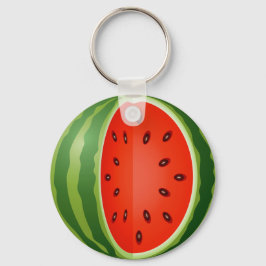SLICED WATERMELON NYCKELRING