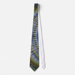 Slick Grönt Tie Dye Slips